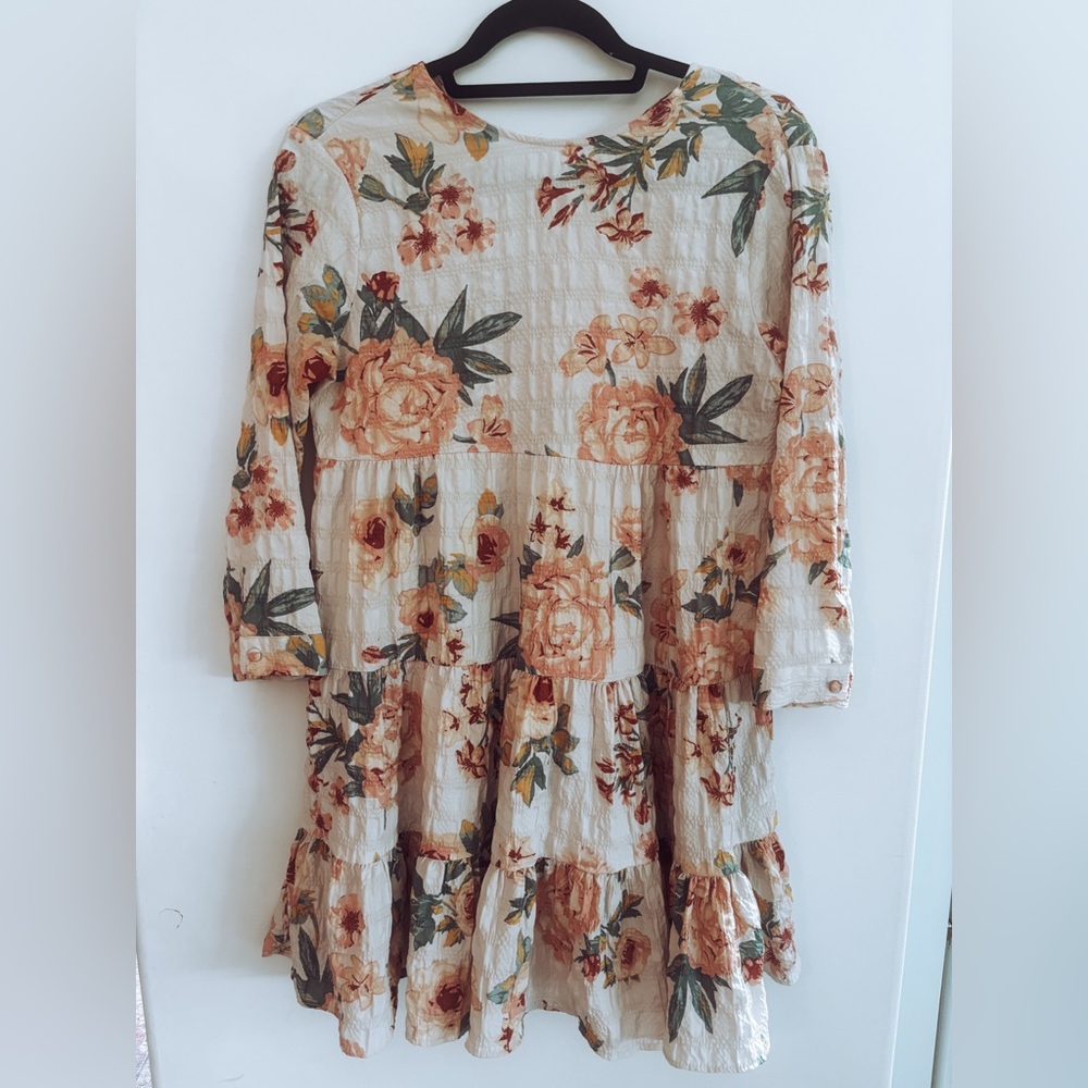 Floral Long Sleeve Dress